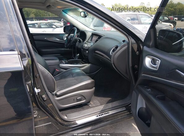 5N1AL0MM0GC520079 2016 INFINITI QX60 Черный Вид салона спереди