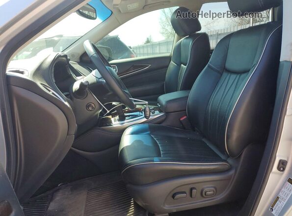 5N1AL0MM1GC525579 2016 INFINITI QX60 Silver წინა სალონის ხედი