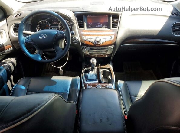 5N1AL0MM1GC525579 2016 INFINITI QX60 Silver წინა პანელის ხედი