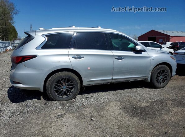 5N1AL0MM1GC525579 2016 INFINITI QX60 Silver უკანა მარჯვენა