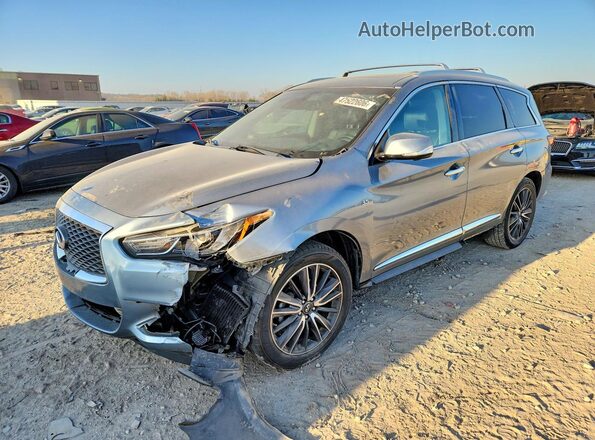 5N1AL0MM2GC523517 2016 INFINITI QX60 Серый Передняя левая четверть