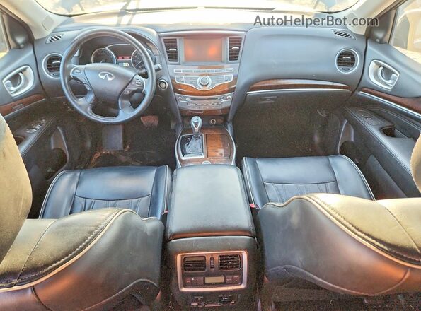5N1AL0MM2GC523517 2016 INFINITI QX60 Серый Вид панели приборов
