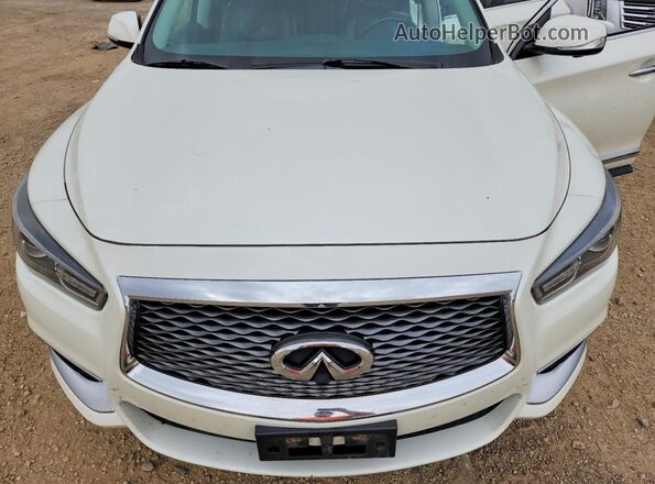 5N1AL0MM2GC526580 2016 INFINITI QX60 White Widok komory silnika