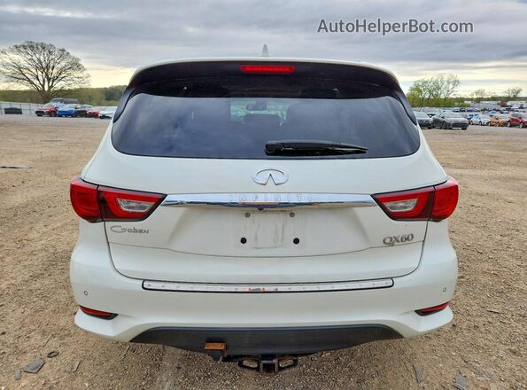 5N1AL0MM2GC526580 2016 INFINITI QX60 White Widok z tyłu