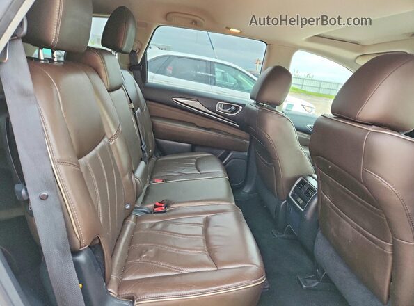 5N1AL0MM2GC526580 2016 INFINITI QX60 White Widok wnętrza z tyłu