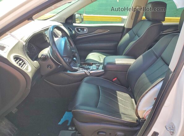 5N1AL0MM3GC528662 2016 INFINITI QX60 White Вид салону спереду