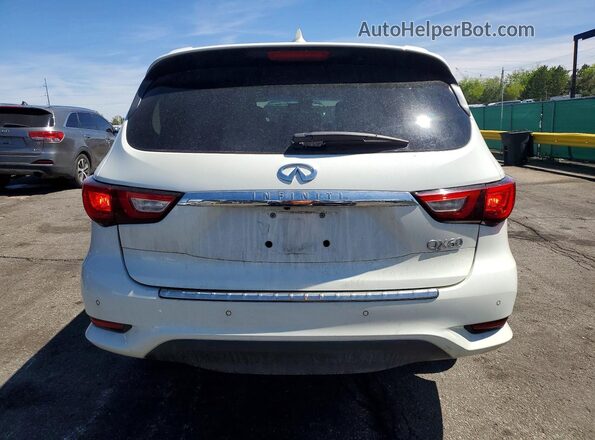 5N1AL0MM3GC528662 2016 INFINITI QX60 White Вид ззаду
