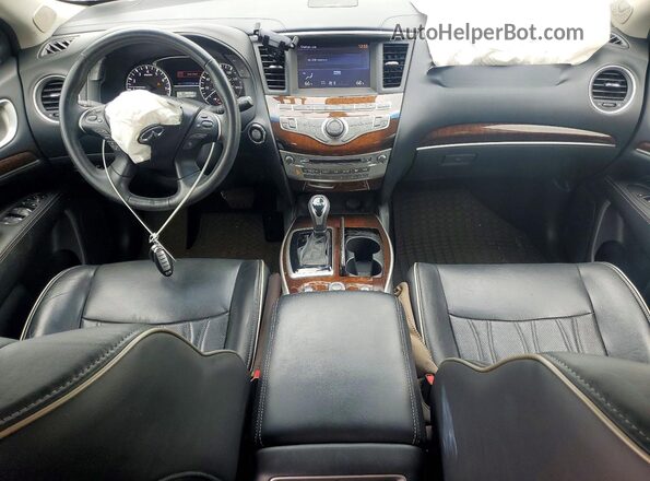 5N1AL0MM5GC520448 2016 INFINITI QX60 Silver Vista del salpicadero