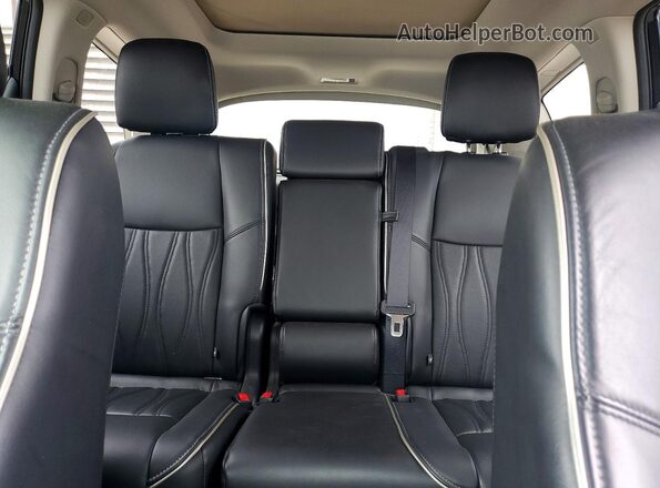 5N1AL0MM5GC520448 2016 INFINITI QX60 Silver Vista de los asientos traseros