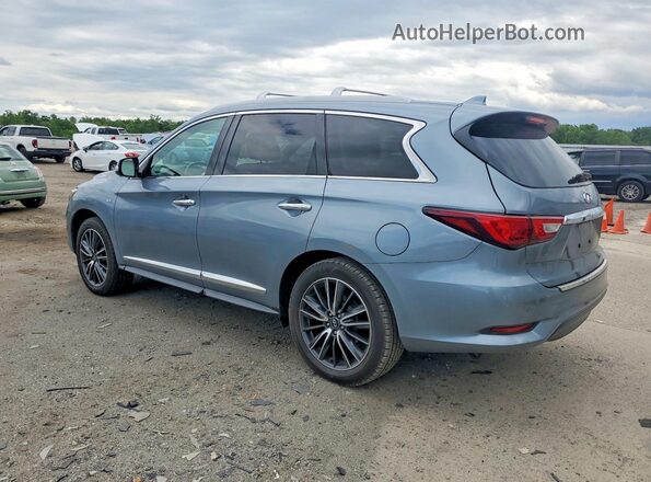 5N1AL0MM5GC520448 2016 INFINITI QX60 Silver Trasero izquierdo