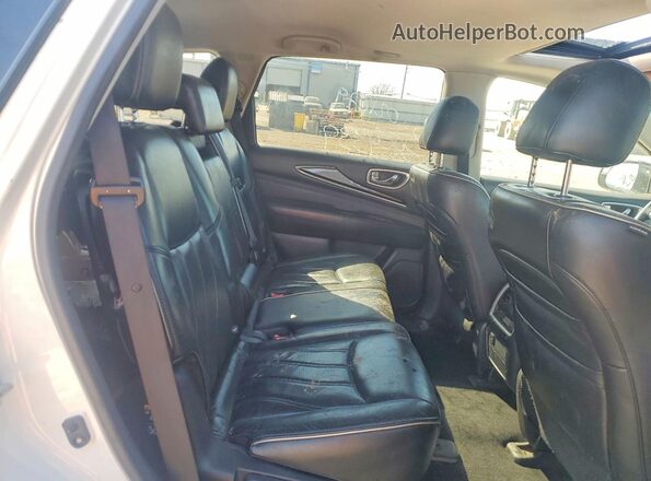 5N1AL0MM5GC530901 2016 INFINITI QX60 Белый Вид задней части салона