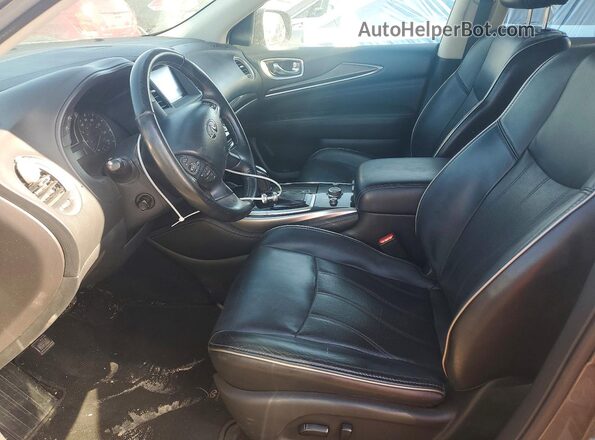 5N1AL0MM7GC507653 2016 INFINITI QX60 Gray წინა სალონის ხედი