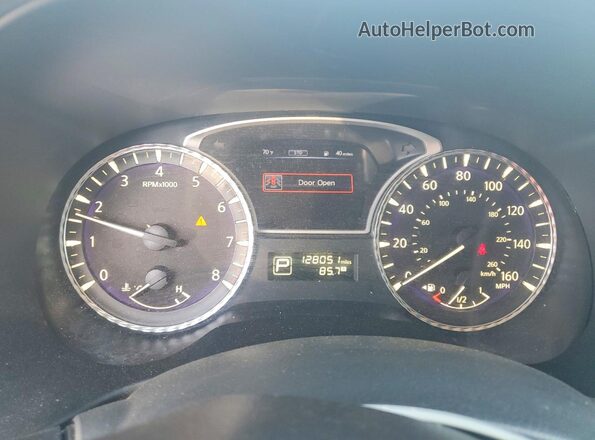 5N1AL0MM7GC507653 2016 INFINITI QX60 Gray ხელსაწყოთა პანელის ხედი