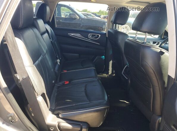5N1AL0MM7GC507653 2016 INFINITI QX60 Gray უკანა სალონის ხედი