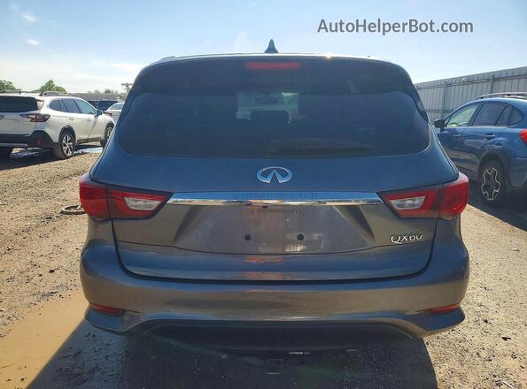 5N1AL0MM7GC507653 2016 INFINITI QX60 Gray უკანა ხედი