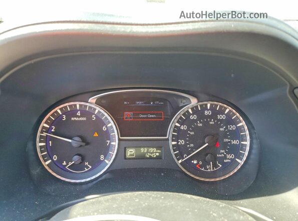 5N1AL0MM8GC518287 2016 INFINITI QX60 Белый Вид щитка приборов