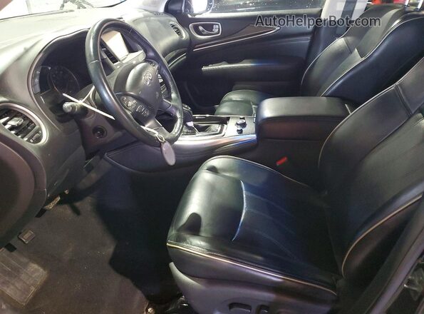 5N1AL0MM8GC520072 2016 INFINITI QX60 Черный Вид салона спереди