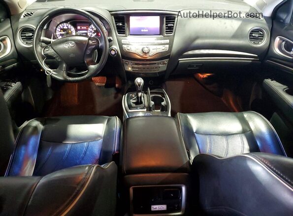 5N1AL0MM8GC520072 2016 INFINITI QX60 Черный Вид панели приборов