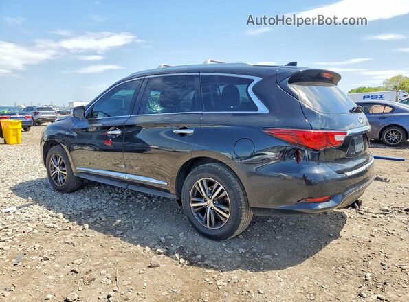 5N1AL0MM9GC509503 2016 INFINITI QX60 Black Задня ліва чверть