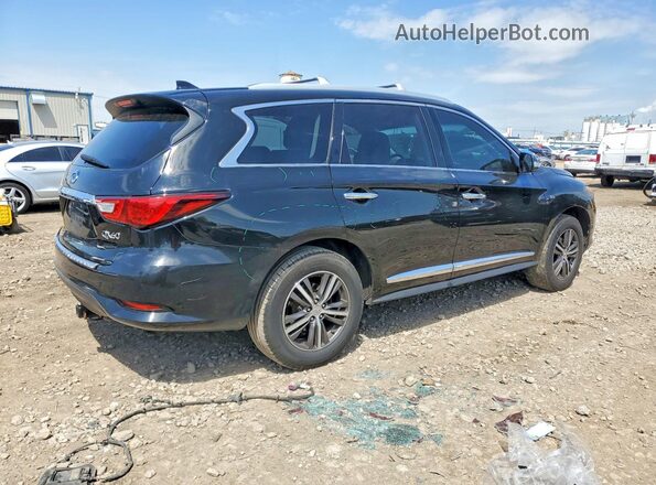 5N1AL0MM9GC509503 2016 INFINITI QX60 Black Задня права чверть