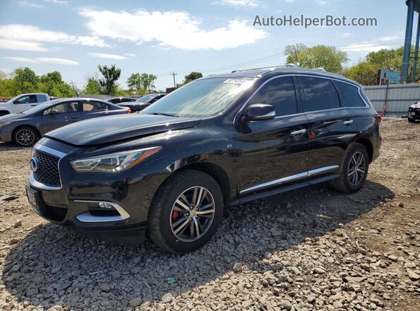 5N1AL0MM9GC509503 2016 INFINITI QX60 Black Передня ліва чверть