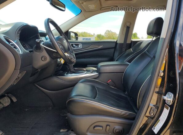 5N1AL0MM9GC509503 2016 INFINITI QX60 Black Вид салону спереду