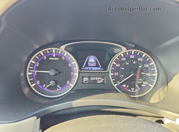 5N1AL0MN0GC517661 2016 INFINITI QX60 Белый Вид щитка приборов
