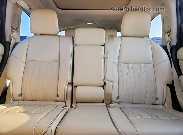 5N1AL0MN0GC517661 2016 INFINITI QX60 Белый Вид задних сидений