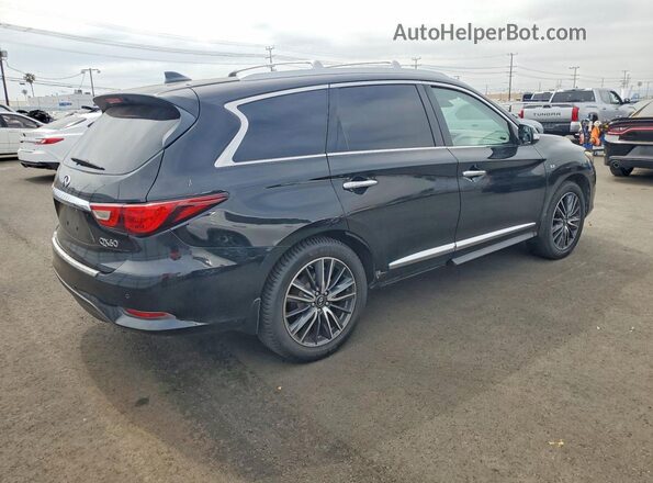 5N1AL0MN4GC515394 2016 INFINITI QX60 Black Trasero derecho
