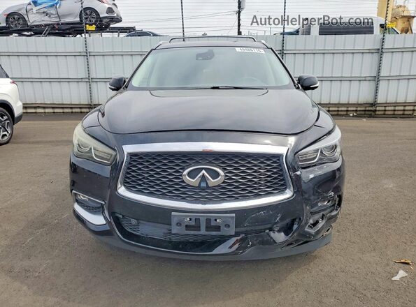 5N1AL0MN4GC515394 2016 INFINITI QX60 Black Vista frontal