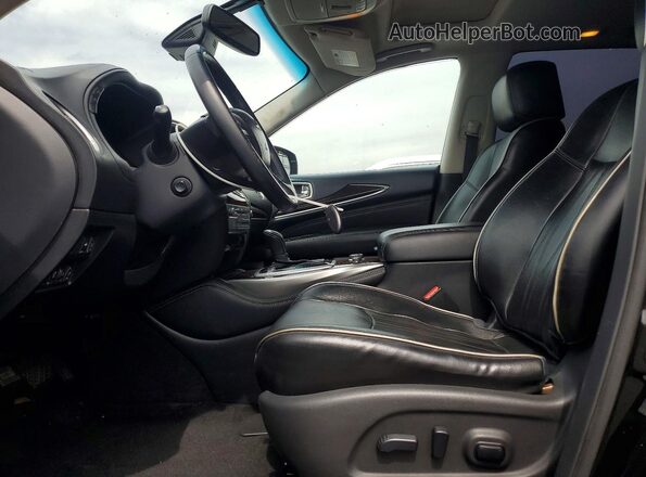 5N1AL0MN4GC515394 2016 INFINITI QX60 Black Vista interior delantera