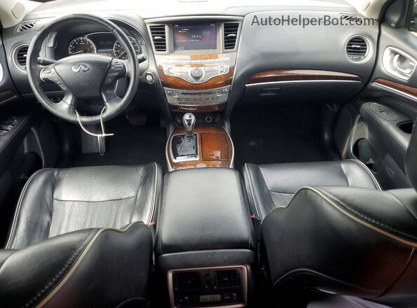 5N1AL0MN4GC515394 2016 INFINITI QX60 Black Vista del salpicadero
