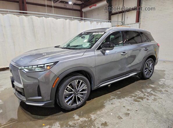 5N1AL1FS8TC343325 2026 INFINITI QX60 Gray Vista tres cuartos delantera izquierda