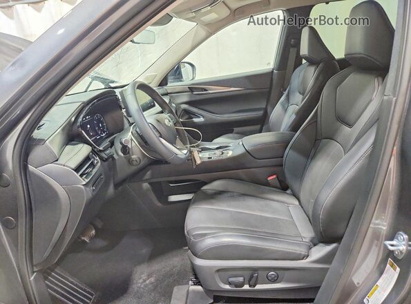 5N1AL1FS8TC343325 2026 INFINITI QX60 Gray Vista interior delantera