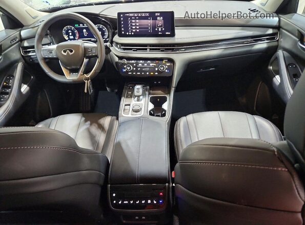 5N1AL1FS8TC343325 2026 INFINITI QX60 Gray Vista del salpicadero