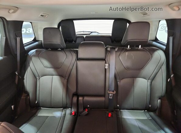 5N1AL1FS8TC343325 2026 INFINITI QX60 Gray Vista de los asientos traseros