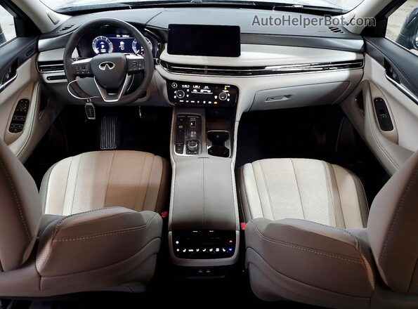 5N1AL1FSXTC349885 2026 INFINITI QX60 Green წინა პანელის ხედი
