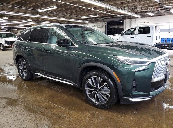 5N1AL1FSXTC349885 2026 INFINITI QX60 Green წინა მარჯვენა