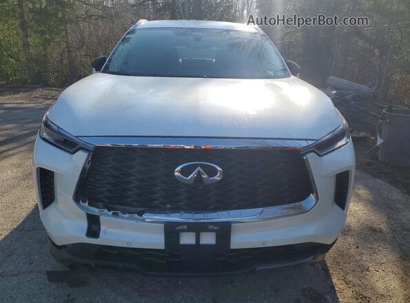 5N1AL1GSXSC336390 2025 INFINITI QX60 White წინა ხედი