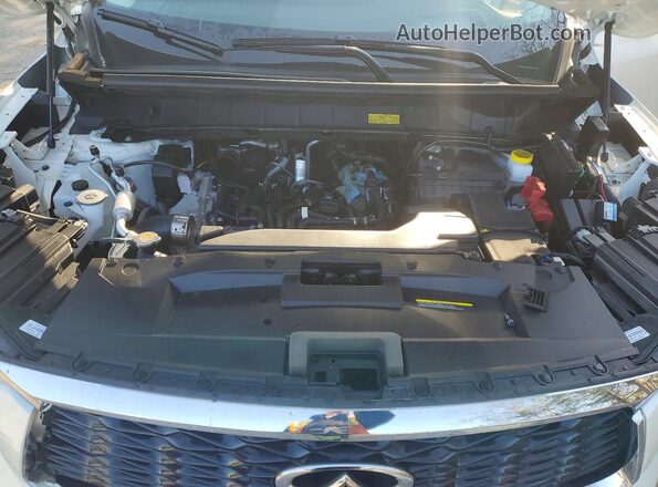 5N1AL1GSXSC336390 2025 INFINITI QX60 White ძრავის განყოფილების ხედი