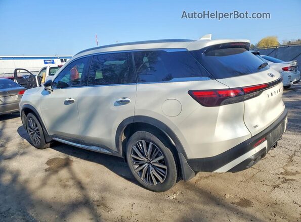 5N1AL1GSXSC336390 2025 INFINITI QX60 White უკანა მარცხენა