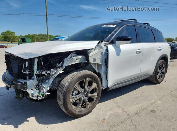 5N1AL1HU5TC338890 2026 INFINITI QX60 Белый Передняя левая четверть
