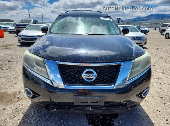 5N1AR2MM0GC606986 2016 NISSAN PATHFINDER Black Front view