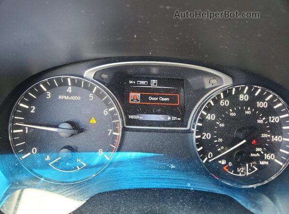 5N1AR2MM0GC606986 2016 NISSAN PATHFINDER Black Instrument cluster view