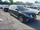 2016 Nissan Pathfinder Sl Black vin: 5N1AR2MM0GC622413