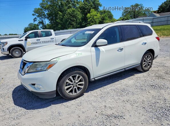5N1AR2MM0GC655329 2016 NISSAN PATHFINDER White Przód lewy