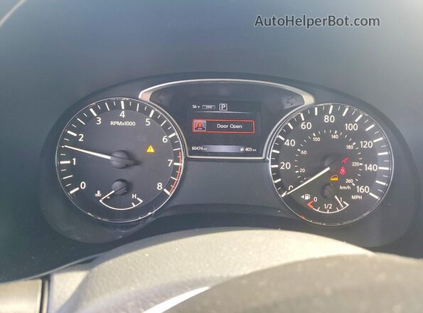 5N1AR2MM1GC630231 2016 NISSAN PATHFINDER Gray Widok zestawu wskaźników