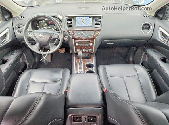 5N1AR2MM2GC668311 2016 NISSAN PATHFINDER Gray Առջևի վահանակի տեսք