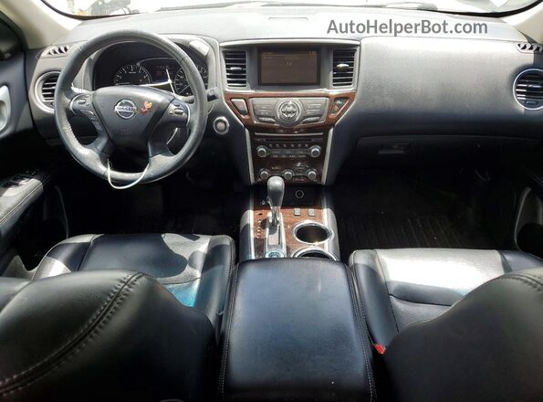 5N1AR2MM4GC613908 2016 NISSAN PATHFINDER Черный Вид панели приборов