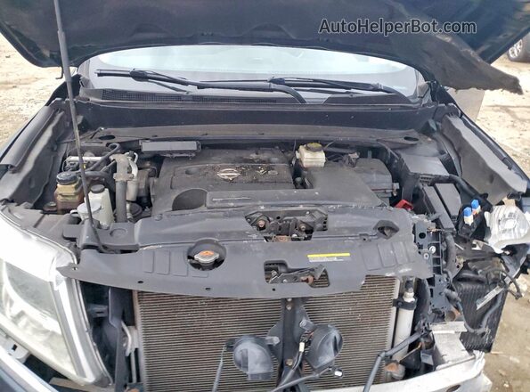 5N1AR2MM4GC646794 2016 NISSAN PATHFINDER Gray Engine compartment view